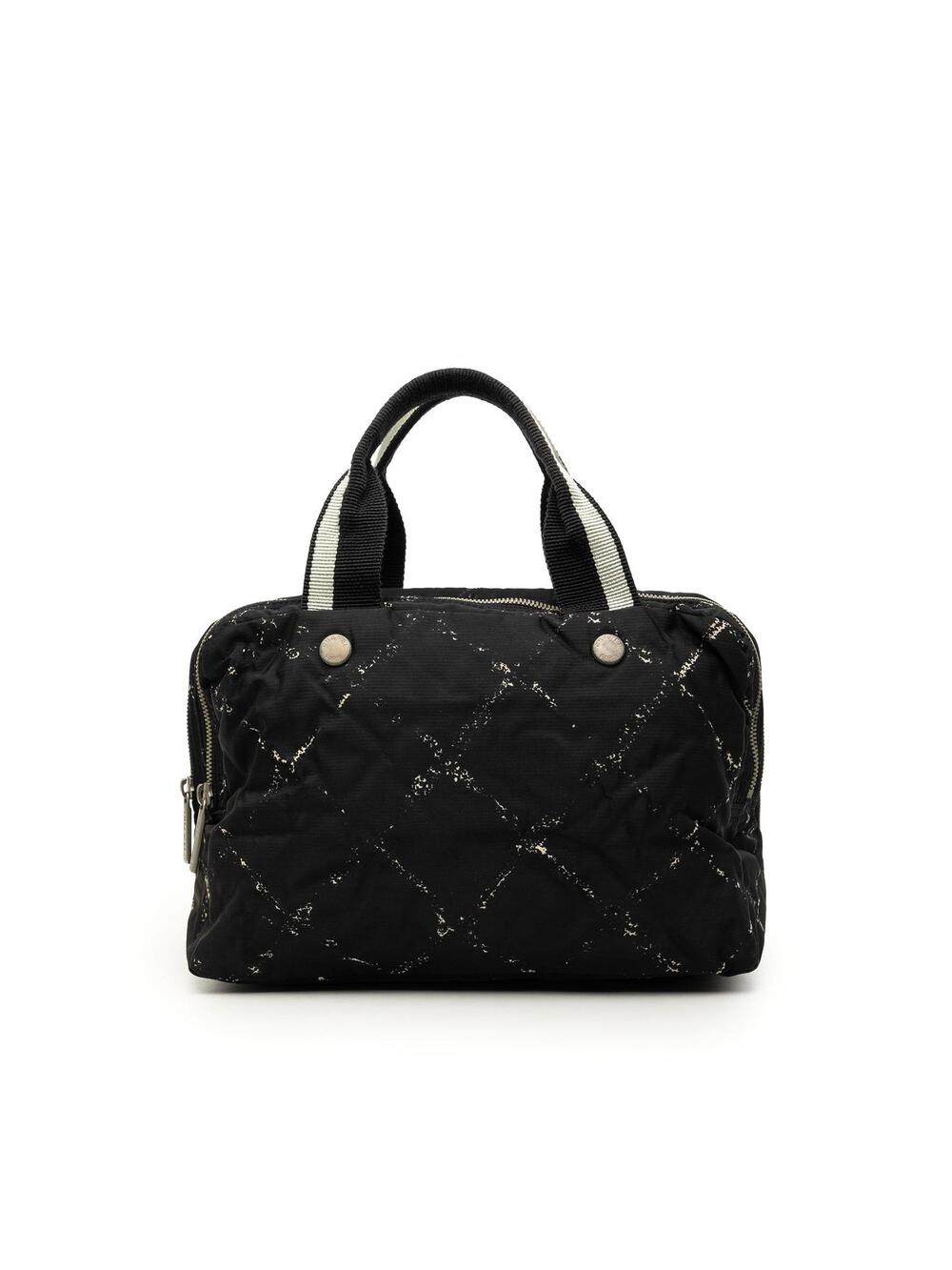 Chanel Old Travel Line Nylon Handbag #323938C38B